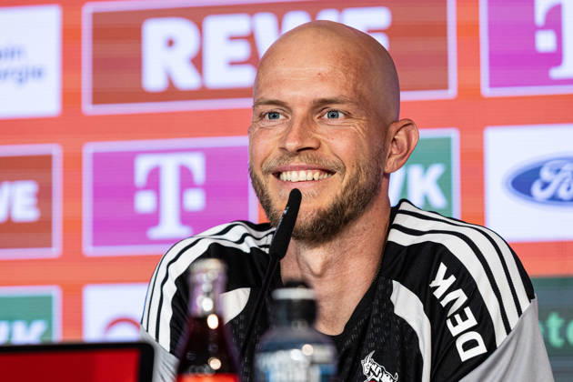Fußball, 1. BL, 1. FC Köln, Pressekonferenz