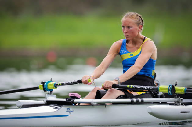 RECORD DATE NOT STATED 27th August 2026; Bosbaan, Amsterdam, Holland, Netherlands; 2026 World Rowing Championships, Day Four; Heat; Sweden PR1 Womens Single Sculls (PR1 W1x) with Ebba Einarsson AnthonyxBenoit