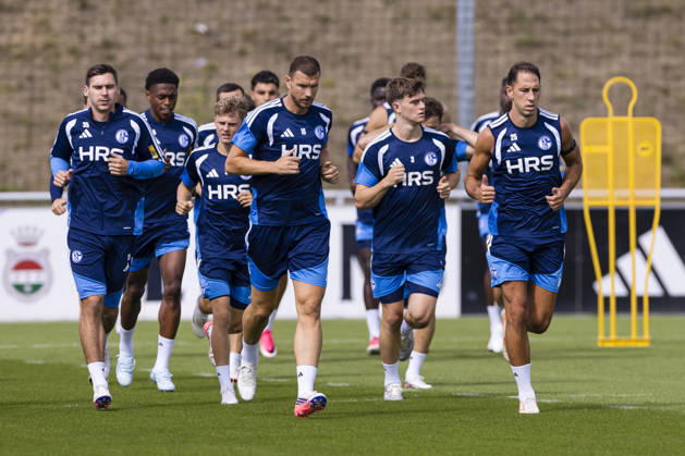 Fußball, 1. BL, FC Schalke 04, Training