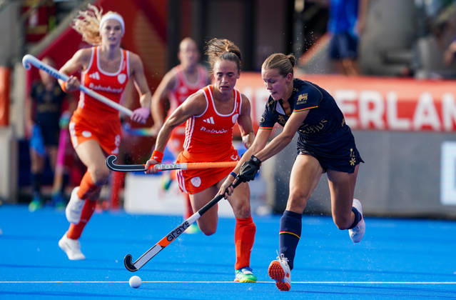 Feldhockey, FIH WM, Frauen, Niederlande - Belgien