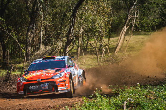 AUTO - WRC, Motorsport Rallye, WM - RALLY DEL PARAGUAY 2026 22 Alejandro CACHON, Borja ROZADA, Toyota GR Yaris, action during the 2026 Rally del Paraguay, 11th round of the 2026 WRC World Rally Car Championship, from August 27 to 30, 2026 at Encarnacion, Itapua, Paraguay - EncarnacionParaguay Copyright: xNikosxKatikisx