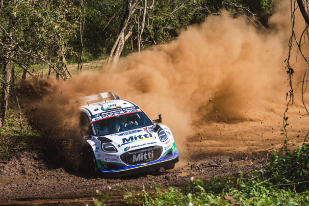 AUTO - WRC, Motorsport Rallye, WM - RALLY DEL PARAGUAY 2026 55 Joshua MCERLEAN, Eoin TREACY, Ford Puma Rally1, action during the 2026 Rally del Paraguay, 11th round of the 2026 WRC World Rally Car Championship, from August 27 to 30, 2026 at Encarnacion, Itapua, Paraguay - EncarnacionParaguay Copyright: xNikosxKatikisx