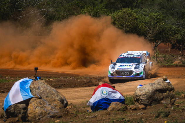 AUTO - WRC, Motorsport Rallye, WM - RALLY DEL PARAGUAY 2026 55 Joshua MCERLEAN, Eoin TREACY, Ford Puma Rally1, action during the 2026 Rally del Paraguay, 11th round of the 2026 WRC World Rally Car Championship, from August 27 to 30, 2026 at Encarnacion, Itapua, Paraguay - EncarnacionParaguay Copyright: xNikosxKatikisx