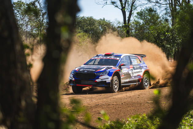 AUTO - WRC, Motorsport Rallye, WM - RALLY DEL PARAGUAY 2026 35 Miguel ZALDIVAR, Luis ALLENDE, Skoda Fabia RS, action during the 2026 Rally del Paraguay, 11th round of the 2026 WRC World Rally Car Championship, from August 27 to 30, 2026 at Encarnacion, Itapua, Paraguay - EncarnacionParaguay Copyright: xNikosxKatikisx