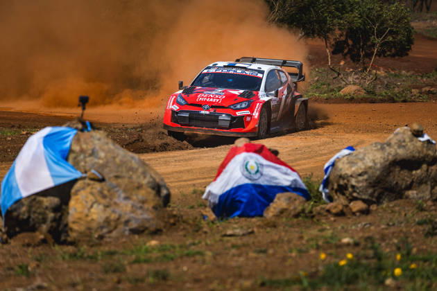 AUTO - WRC, Motorsport Rallye, WM - RALLY DEL PARAGUAY 2026 05 Sami PAJARI, Marko SALMINEN, Toyota GR Yaris Rally1, action during the 2026 Rally del Paraguay, 11th round of the 2026 WRC World Rally Car Championship, from August 27 to 30, 2026 at Encarnacion, Itapua, Paraguay - EncarnacionParaguay Copyright: xNikosxKatikisx