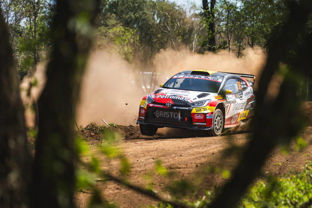 AUTO - WRC, Motorsport Rallye, WM - RALLY DEL PARAGUAY 2026 36 Gustavo SABA, Pablo OLMOS, Toyota GR Yaris, action during the 2026 Rally del Paraguay, 11th round of the 2026 WRC World Rally Car Championship, from August 27 to 30, 2026 at Encarnacion, Itapua, Paraguay - EncarnacionParaguay Copyright: xNikosxKatikisx