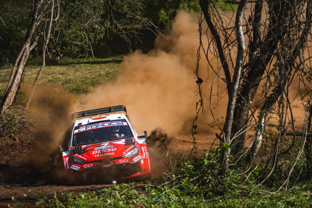 AUTO - WRC, Motorsport Rallye, WM - RALLY DEL PARAGUAY 2026 18 Takamoto KATSUTA, Aaron JOHNSTON, Toyota GR Yaris Rally1, action during the 2026 Rally del Paraguay, 11th round of the 2026 WRC World Rally Car Championship, from August 27 to 30, 2026 at Encarnacion, Itapua, Paraguay - EncarnacionParaguay Copyright: xNikosxKatikisx