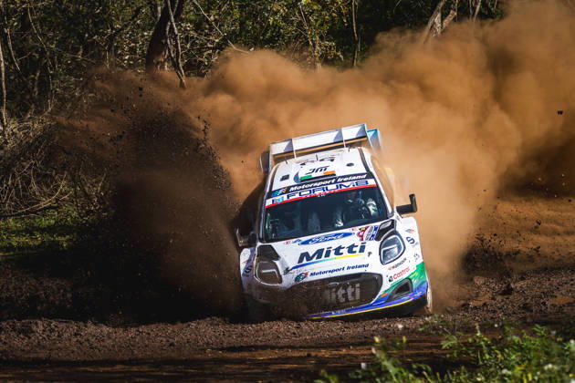 AUTO - WRC, Motorsport Rallye, WM - RALLY DEL PARAGUAY 2026 55 Joshua MCERLEAN, Eoin TREACY, Ford Puma Rally1, action during the 2026 Rally del Paraguay, 11th round of the 2026 WRC World Rally Car Championship, from August 27 to 30, 2026 at Encarnacion, Itapua, Paraguay - EncarnacionParaguay Copyright: xNikosxKatikisx