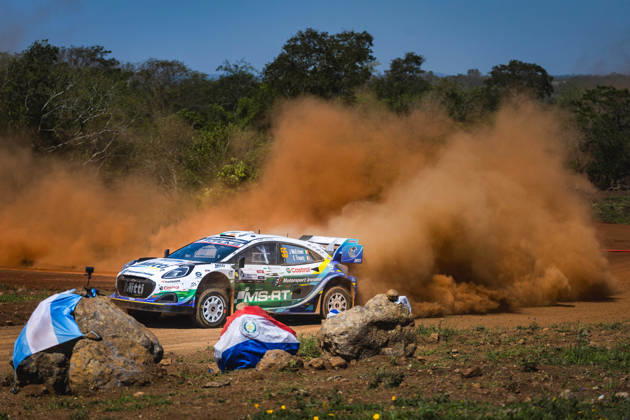 AUTO - WRC, Motorsport Rallye, WM - RALLY DEL PARAGUAY 2026 55 Joshua MCERLEAN, Eoin TREACY, Ford Puma Rally1, action during the 2026 Rally del Paraguay, 11th round of the 2026 WRC World Rally Car Championship, from August 27 to 30, 2026 at Encarnacion, Itapua, Paraguay - EncarnacionParaguay Copyright: xNikosxKatikisx