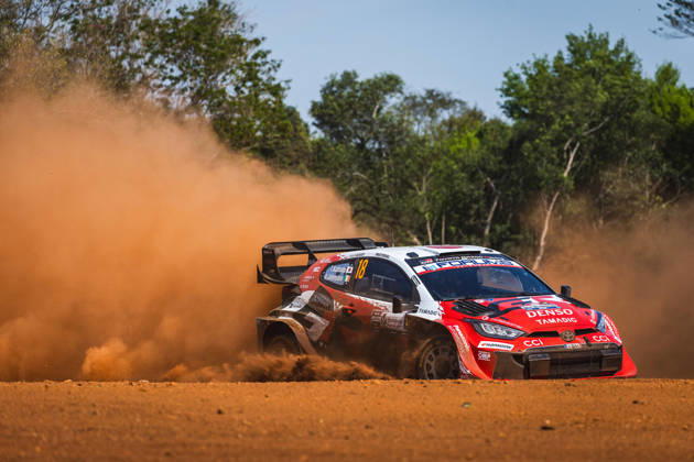 AUTO - WRC, Motorsport Rallye, WM - RALLY DEL PARAGUAY 2026 18 Takamoto KATSUTA, Aaron JOHNSTON, Toyota GR Yaris Rally1, action during the 2026 Rally del Paraguay, 11th round of the 2026 WRC World Rally Car Championship, from August 27 to 30, 2026 at Encarnacion, Itapua, Paraguay - EncarnacionParaguay Copyright: xNikosxKatikisx