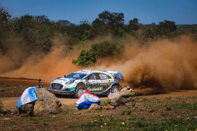 AUTO - WRC, Motorsport Rallye, WM - RALLY DEL PARAGUAY 2026 95 Jon ARMSTRONG, Shane BYRNE, Ford Puma Rally1, action during the 2026 Rally del Paraguay, 11th round of the 2026 WRC World Rally Car Championship, from August 27 to 30, 2026 at Encarnacion, Itapua, Paraguay - EncarnacionParaguay Copyright: xNikosxKatikisx