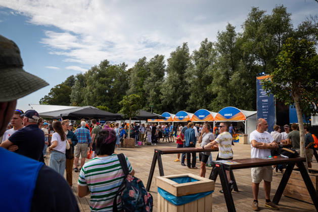 RECORD DATE NOT STATED 27th August 2026; Bosbaan, Amsterdam, Holland, Netherlands; 2026 World Rowing Championships, Day Four; Fan zone AnthonyxBenoit