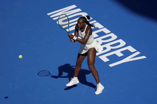 Tennis, WTA tournament in Monterrey