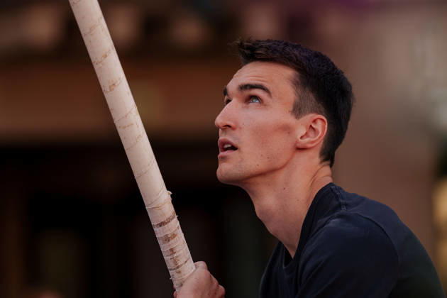 6th International DVV Stadtwerke Pole Vault Meeting, Gillian Ladwig, Schweriner SC, on August 27, 2026, at the Dessau Market Square, Dessau-Roßlau, Saxony-Anhalt, Dessau-Roßlau, Dessau Market Square, Saxony-Anhalt, Germany