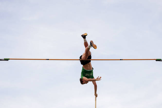 6th International DVV Stadtwerke Pole Vault Meeting featuring Alex Gracia (ESP) on August 27, 2026, at the Market Square in Dessau, Dessau-Roßlau, Saxony-Anhalt, Dessau-Roßlau, Market Square, Dessau, Saxony-Anhalt, Germany