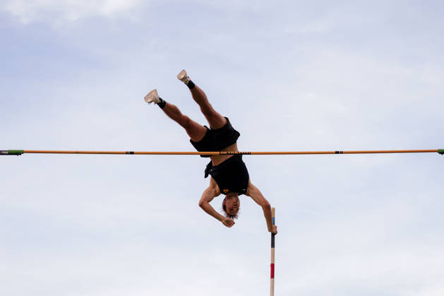 6th International DVV Stadtwerke Pole Vault Meeting, Marec Metzger, TSV Gräfelfing, on August 27, 2026, at the Market Square in Dessau, Dessau-Roßlau, Saxony-Anhalt, Dessau-Roßlau Market Square, Dessau, Saxony-Anhalt, Germany
