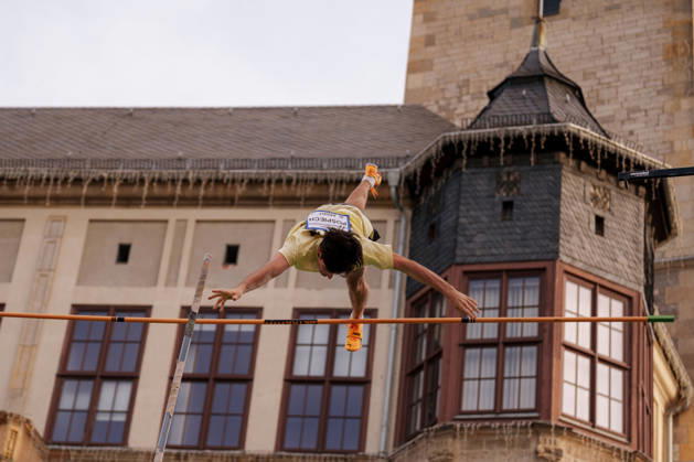 6th International DVV Stadtwerke Pole Vault Meeting featuring PaweÅ‚ Pospiech (POL) on August 27, 2026, at the Market Square in Dessau, Dessau-Roßlau, Saxony-Anhalt, Dessau-Roßlau, Market Square, Dessau, Saxony-Anhalt, Germany
