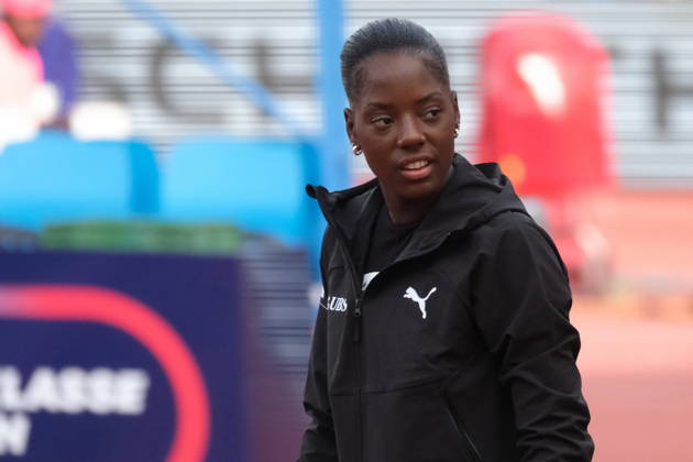RECORD DATE NOT STATED Swiss high jumper Marithe-Thérese Engondo during Weltklasse 2026, the Zurich stage of Diamond League Copyright: xSergioxBrunettix