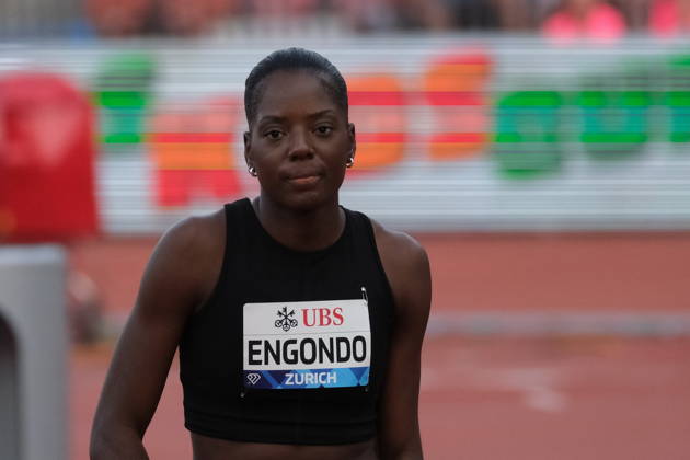RECORD DATE NOT STATED Swiss high jumper Marithe-Thérese Engondo during Weltklasse 2026, the Zurich stage of Diamond League Copyright: xSergioxBrunettix