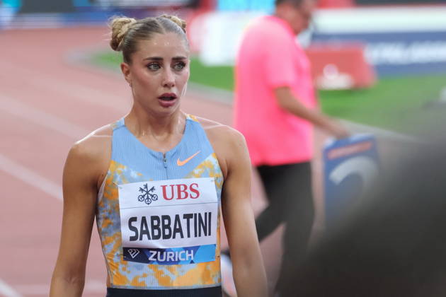RECORD DATE NOT STATED Italian 1500m Gaia Sabbatini during Weltklasse 2026, the Zurich stage of Diamond League Copyright: xSergioxBrunettix