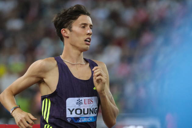 RECORD DATE NOT STATED American 3000m Nico Young during Weltklasse 2026, the Zurich stage of Diamond League Copyright: xSergioxBrunettix