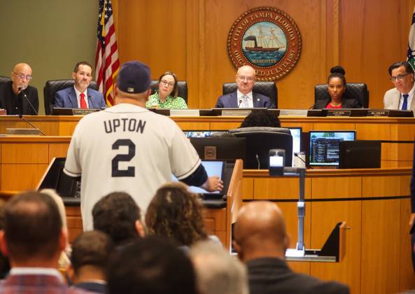 Baseball, MLB, Tampa Bay Rays, public hearing ahead of the vote on the planned new stadium