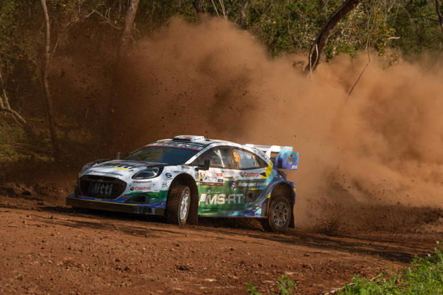 MOTORSPORTS - Rally - 2026 WRC, Motorsport Rallye, WM Paraguay Rally Photo by IPA ABACAPRESS.COM87854953 - 55 Driver Joshua McErlean and Co-Driver Eoin Treacy of the M Ford World Rally Team, driving the Ford Puma Rally1, face a shakedown during the FIA World Rally Championship (WRC) Ueno Rally of Paraguay 2026 on August 27 in Encarnación, Paraguay Paraguay Paraguay  Copyright: xIPAxSport ABACAx
