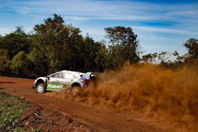 MOTORSPORTS - Rally - 2026 WRC, Motorsport Rallye, WM Rally of Paraguay Photo by IPA ABACAPRESS.COM87854949 - 95 Jon Armstrong (driver) and Shane Byrne (co-driver) of the M Ford World Rally Team, driving a Ford Puma Rally1, face a shakedown during the FIA World Rally Championship (WRC) Ueno Rally of Paraguay 2026 on August 27 in Encarnación, Paraguay Paraguay Paraguay  Copyright: xIPAxSport ABACAx