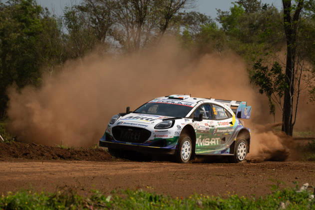 MOTORSPORTS - Rally - 2026 WRC, Motorsport Rallye, WM Rally of Paraguay Photo by IPA ABACAPRESS.COM87854959 - 95 Driver Jon Armstrong and Co-Driver Shane Byrne of the M Ford World Rally Team, driving the Ford Puma Rally1, face a shakedown during the FIA World Rally Championship (WRC) Ueno Rally of Paraguay 2026 on August 27 in Encarnación, Paraguay Paraguay Paraguay  Copyright: xIPAxSport ABACAx