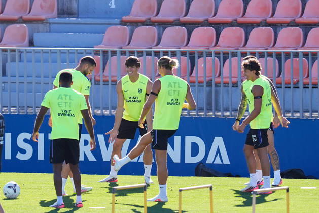 Football, Spain, Atlético Madrid, Training