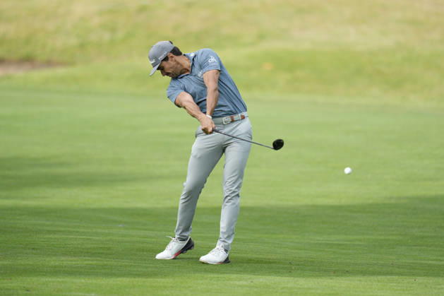 SUTTON COLDFIELD, ENGLAND - AUG 28: Rafa Cabrera Bello (ESP) plays from the seventeenth fairway during the completion of the delayed Round 1 at the 2026 Husqvarna British Masters at The Belfry, Sutton Coalfield on August 28, 2026 in Warwickshire, England The 2026 Husqvarna British Masters