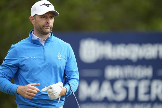 SUTTON COLDFIELD, ENGLAND - AUG 28: Marcel Schneider (GER) walks from the eighteenth tee during the completion of the delayed Round 1 at the 2026 Husqvarna British Masters at The Belfry, Sutton Coalfield on August 28, 2026 in Warwickshire, England The 2026 Husqvarna British Masters
