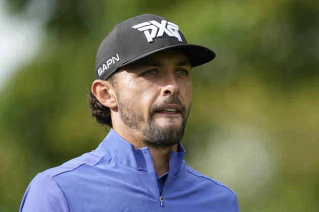 SUTTON COLDFIELD, ENGLAND - AUG 28: Marco Penge (ENG) walks from the sixth tee during the completion of the delayed Round 1 at the 2026 Husqvarna British Masters at The Belfry, Sutton Coalfield on August 28, 2026 in Warwickshire, England The 2026 Husqvarna British Masters