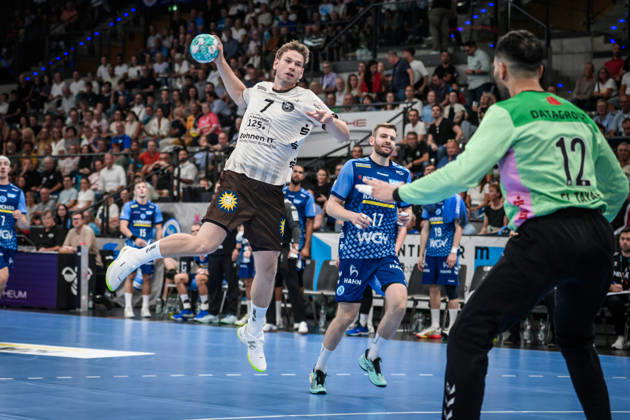 Handball, HBL, TVB 1898 Stuttgart - Bergischer HC