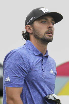 SUTTON COLDFIELD, ENGLAND - AUG 28: Marco Penge (ENG) plays from the fifteenth tee during Round 2 at the 2026 Husqvarna British Masters at The Belfry, Sutton Coalfield on August 28, 2026 in Warwickshire, England The 2026 Husqvarna British Masters