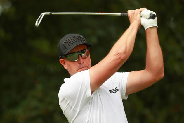 The Ally Challenge GRAND BLANC,MICHIGAN-AUGUST 28: Henrik Stenson of Sweden hits from the 11th tee during the first round of The Ally Challenge presented by McLaren at Warwick Hills Golf & Country Club, Grand Blanc, MI, USA Friday, August 28, 2026. Grand Blanc Michigan United States  Copyright: xAmyxLemusx originalFilename:lemus-theallyc260828_npMqR.jpg