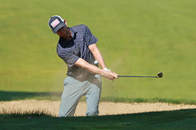 The Ally Challenge GRAND BLANC,MICHIGAN-AUGUST 28: Vaughn Taylor of the United States hits out of the bunker toward the 10th green during the first round of The Ally Challenge presented by McLaren at Warwick Hills Golf & Country Club, Grand Blanc, MI, USA Friday, August 28, 2026. Grand Blanc Michigan United States  Copyright: xJorgexLemusx originalFilename:lemus-theallyc260828_npRT9.jpg