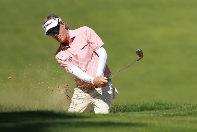 The Ally Challenge GRAND BLANC,MICHIGAN-AUGUST 28: Brett Quigley of the United States hits out of the bunker toward the 10th green during the first round of The Ally Challenge presented by McLaren at Warwick Hills Golf & Country Club, Grand Blanc, MI, USA Friday, August 28, 2026. Grand Blanc Michigan United States  Copyright: xJorgexLemusx originalFilename:lemus-theallyc260828_npxKQ.jpg