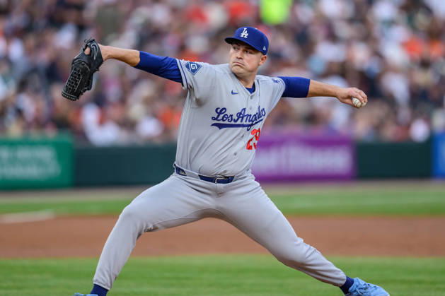 MLB, Baseball Herren, USA 2026: Dodgers Vs Tigers AUG 28 Aug 28, 2026; Detroit, Michigan, USA; Los Angeles Dodgers Tarik Skubal (29) throws his first pitch at Comerica Park as a Dodgers player at Comerica Park. Mandatory Credit: Allan Dranberg-Cal Media (Credit Image: Â Allan Dranberg Cal Sport Media) Detroit Michigan USA EDITORIAL USE ONLY Copyright: xx ZUMA-20260828_zma_c04_007.jpg AllanxDranbergx csmphotothree515070