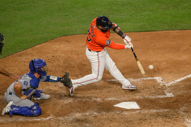 MLB, Baseball Herren, USA 2026: Dodgers Vs Tigers AUG 28 Aug 28, 2026; Detroit, Michigan, USA; Detroit Tigers Gleyber Torres (25) at bat at Comerica Park. Mandatory Credit: Allan Dranberg-Cal Media (Credit Image: Â Allan Dranberg Cal Sport Media) Detroit Michigan USA EDITORIAL USE ONLY Copyright: xx ZUMA-20260828_zma_c04_027.jpg AllanxDranbergx csmphotothree515079
