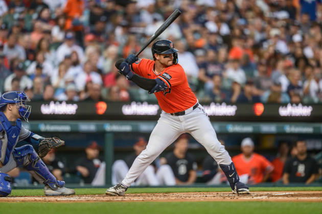 MLB, Baseball Herren, USA 2026: Dodgers Vs Tigers AUG 28 Aug 28, 2026; Detroit, Michigan, USA; Detroit Tigers Dillon Dingler (13) at the plate at Comerica Park. Mandatory Credit: Allan Dranberg-Cal Media (Credit Image: Â Allan Dranberg Cal Sport Media) Detroit Michigan USA EDITORIAL USE ONLY Copyright: xx ZUMA-20260828_zma_c04_020.jpg AllanxDranbergx csmphotothree515086