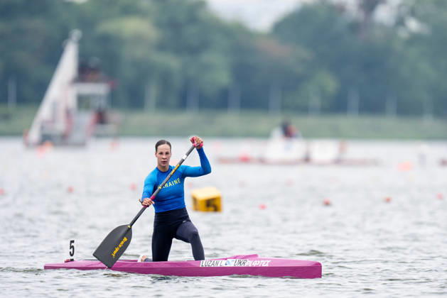 ICF Canoe Sprint and Paracanoe World Championships Liudmyla Luzan during ICF Canoe Sprint and Paracanoe World Championships in Poznan, Poland, on August 29, 2026 Poznan Poland Copyright: xFotoxOlimpikx originalFilename:jastrzebowski-icfcanoe260826_nplDy