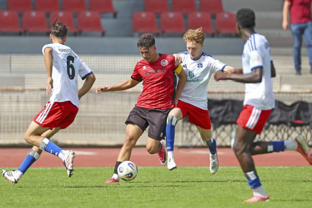 Football, DFB Junior Cup, SV Wehen Wiesbaden v Hamburger SV