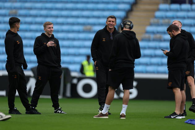 Coventry City v Hull City Premier League Hull City players arriving at the ground and Hull City Manager Sergej Jakirovic during the Premier League match at the Coventry Building Society Arena, Coventry 29 08 2026 UK Newspapers OUT Copyright: xAndyxSumnerx FIL-23836-0068