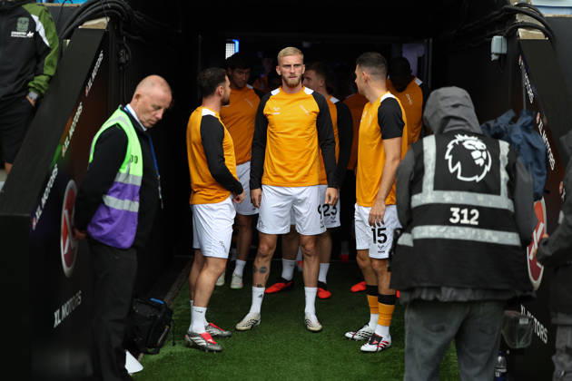 Coventry City v Hull City Premier League Hull City players warming up during the Premier League match at the Coventry Building Society Arena, Coventry 29 08 2026 UK Newspapers OUT Copyright: xAndyxSumnerx FIL-23836-0132