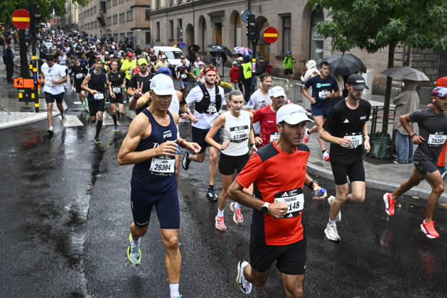 STOCKHOLM, SWEDEN 20260829 Runners during the Stockholm Half Marathon on Saturday STOCKHOLM SWEDEN x10080x  Copyright: xFredrikxSandberg TTx STOCKHOLM HALF MARATHON