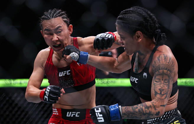Martial arts, UFC, fight night in Shanghai