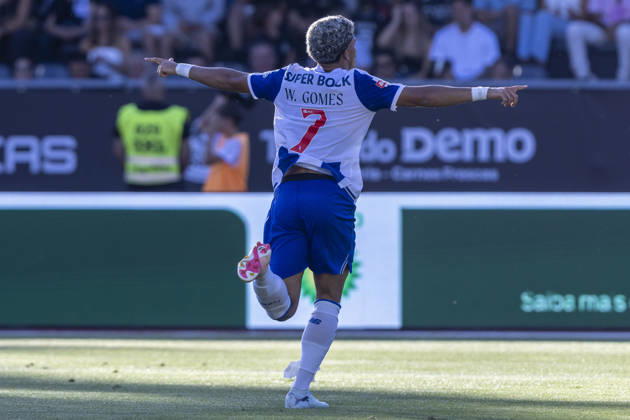 August 29, 2026, Sao Torcato, Guimaraes, Portugal: Viseu, August 29 - William Gomes of FC Porto celebrates his goal during the Academico de Viseu FC x FC Porto match for the Liga Portugal Betclic 2026 27 on August 29, 2026 at Estadio Municipal do Fontelo, Viseu, Portugal Sao Torcato Portugal - ZUMAl192 20260829_zsp_l192_036 Copyright: xMiguelxLemosx