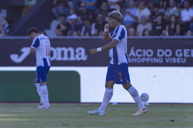 August 29, 2026, Sao Torcato, Guimaraes, Portugal: Viseu, August 29 - William Gomes of FC Porto celebrates his goal during the Academico de Viseu FC x FC Porto match for the Liga Portugal Betclic 2026 27 on August 29, 2026 at Estadio Municipal do Fontelo, Viseu, Portugal Sao Torcato Portugal - ZUMAl192 20260829_zsp_l192_043 Copyright: xMiguelxLemosx