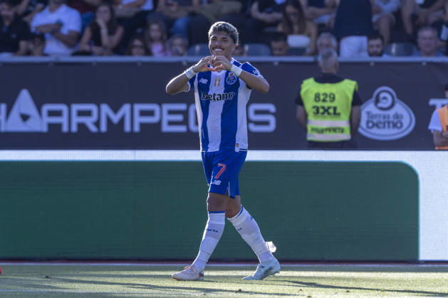 August 29, 2026, Sao Torcato, Guimaraes, Portugal: Viseu, August 29 - William Gomes of FC Porto celebrates his goal during the Academico de Viseu FC x FC Porto match for the Liga Portugal Betclic 2026 27 on August 29, 2026 at Estadio Municipal do Fontelo, Viseu, Portugal Sao Torcato Portugal - ZUMAl192 20260829_zsp_l192_054 Copyright: xMiguelxLemosx